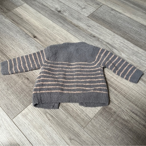 Grey Fuzzy Camisole & Cardigan Set - Cozy Langonlook 6-9 Months Comfy Soft Chic - Picture 7 of 12